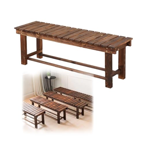 Sièges de parc robustes et banc de jardin pour patio extérieur 90cm