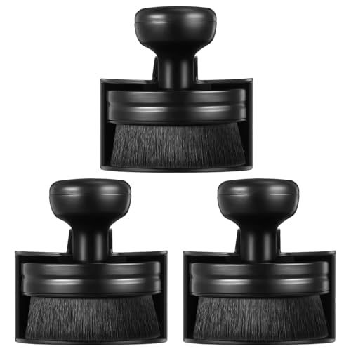 Pack de 3 Cepillo Aplicador Brillo de Neumáticos + 1 Paño de Limpieza, Cepillo Cuidado de Neumáticos Coche con Soporte, Cepillo Detallado Brillo de Neumáticos, Accesorios para el Cuidado de Llantas