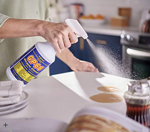Gp66 Green Miracle Cleaner Rose Scented W/Miracle Scrubby New From Gp66 Supersize (1, 32 Oz.) All Purpose Cleaner Spray Kitchen Cleaner Bathroom Cleaner Degreaser And More #TOP3