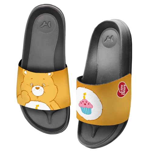 Popfunk Care Bears Birthday Bear Unisex Adult Slides Sandals Officially Licensed Hypd Slydr Switch™3