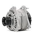 RIDEX 4G0008 Lichtmaschine 90A Generator LiMa 12V Alternator mit Riemenscheibe Kompatibel mit VW Golf IV Schrägheck 1J1 028903028D 036903026B 028903018P