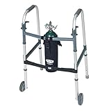Comfort Solutions Tote Oxygen Tank Carrier Fits E-Cylinder for Wheeled Walker, 1 Pound