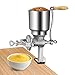 Produktbild Getreidemühle Manuell, Handmühle Getreidequetsche Handgetreidemühle Grain Mill Kornmühle Manuelle Kaffeemühlen Getreide Handmühle Gusseisen mit Schraubzwinge für Kaffeebohnen Gewürze Getreide