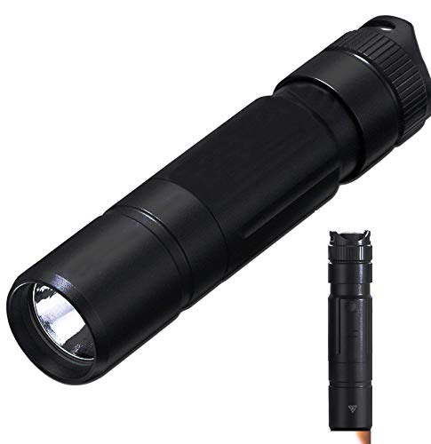 Preisvergleich Produktbild JCGT Revtronic T1A LED-Taschenlampe, Schwarz, 4 Stück