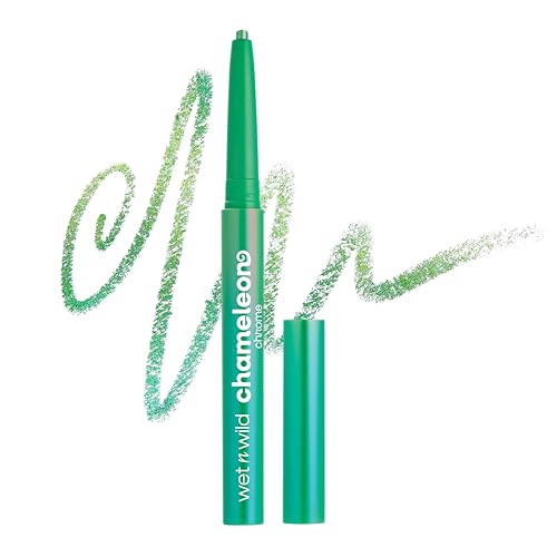 Wet n Wild Chameleon Chrome Eyeliner, Wasserfest und Einziehbar, Lichtreflektierende Pigmente für eine Dynamische Farbveränderung, Wischfest, 18 Stunden Haltbarkeit, Superstar Suit Wet n Wild Chameleon Chrome Eyeliner, Wasserfest und Einziehbar, Lichtreflektierende Pigmente für eine Dynamische Farbveränderung, Wischfest, 18 Stunden Haltbarkeit, Superstar Suit