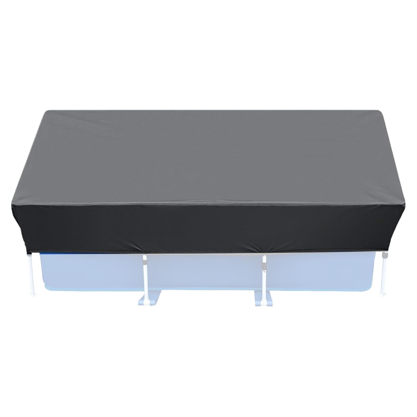 Coperture Per Piscina Telo In Tessuto Oxford 210D Impermeabile Con Cordino | copertura piscina rettangolare Per Cortile, Giardino, Patio, Prato E Condizioni Atmosferiche Avverse