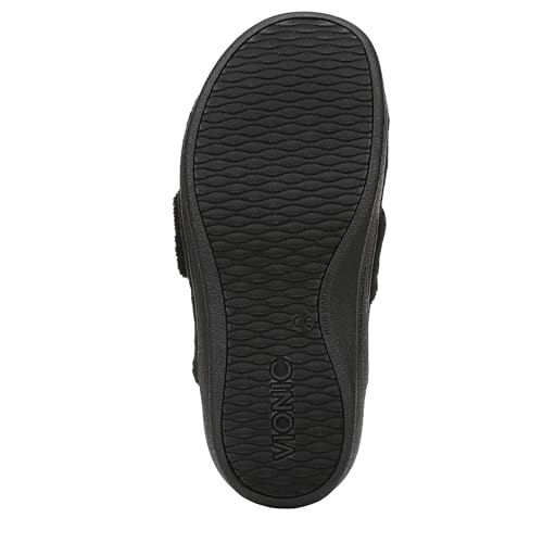 Image of Vionic Women's Gemma Mule Slipper - Comfortable Spa House Slippers that Include Three-Zone Comfort with Orthotic Insole Arch Support, Soft House Shoes for Ladies