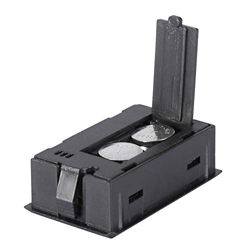 Termômetro de umidade, higrômetro digital Durale, muito preciso, preto/branco, com uma tela LCD gran