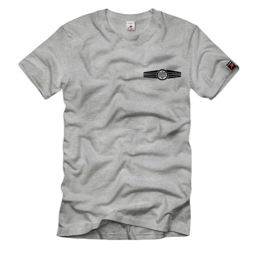T-shirt armée allemande cyber-opérations kaki militaire en coton