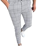 Generisch Schlafanzughose Herren kariert Flanell Hosenanzug mit Glitzer festlich Herren Schwarze Chino Hose Herren Stretch Sporthose Herren Fitness Chino Hose Herren Stretch weiß