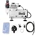 Produktbild Jadpes Luftkompressorpumpe Airbrush, 18BK Mini Professionelle Luftspritzpistole Pumpenmodell Sonderfarbe Airbrush Luftpumpe Kolbenmodell Malerei Airbrush-Kompressor(Großbritannien: 220V)