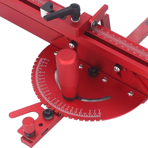 Ausla Table Saw Miter Gauge System Fence Accurate Engraving Machine Accessories with Limit Stop for Woodworking - Image 2