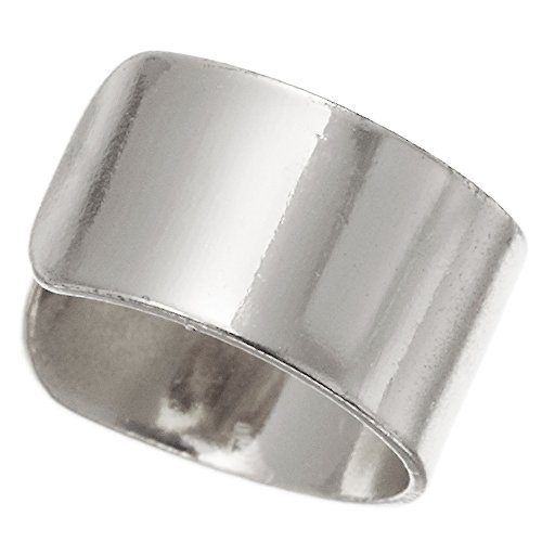 アクセサリーショップピエナ 片耳イヤーカフ シンプルな地金カフ シルバー ピアスホールなくてOK イヤリング シンプル ユニセックス 簡単装着