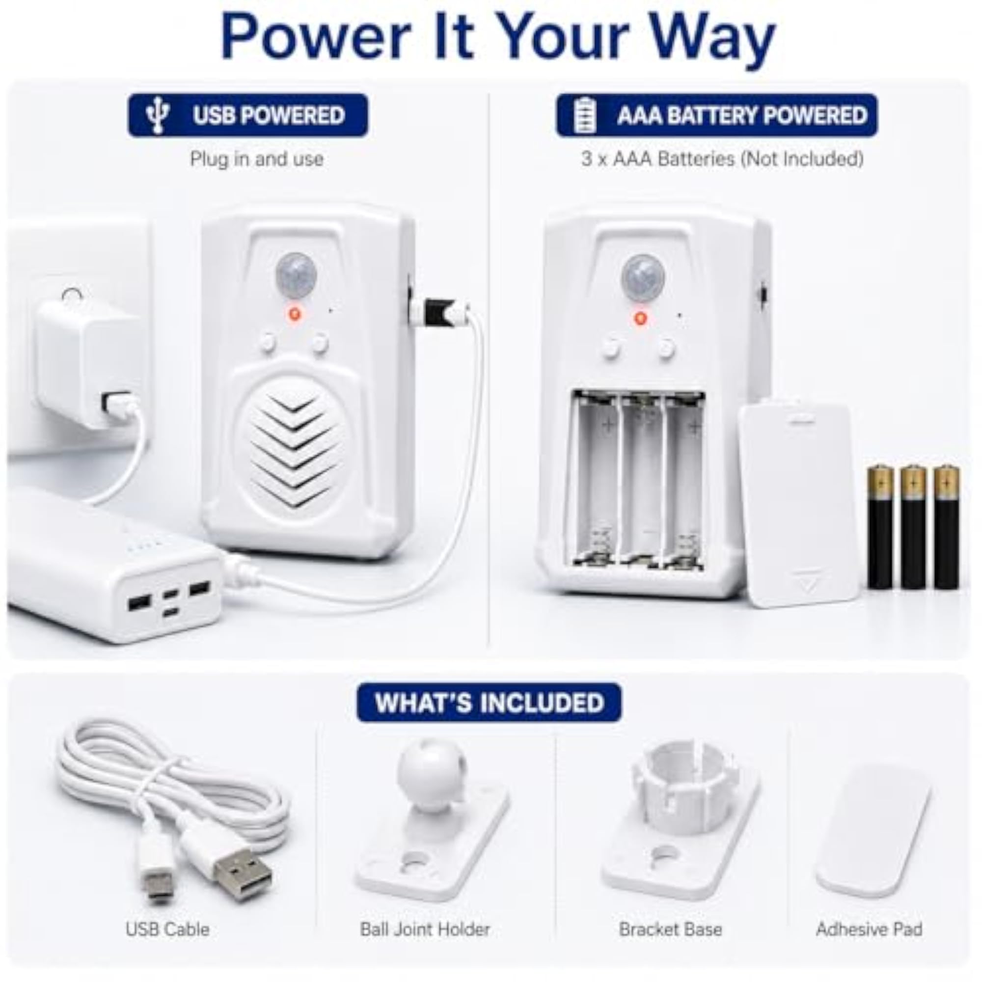 Smart Voice-Logic PIR Motion Sensor Speaker System