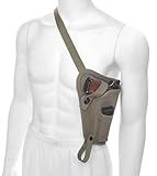 M3 Canvas Shoulder Holster with Magazine Pouch fits Browning Hi Power Springfield Armory SA-35 EAA Girsan MC P35