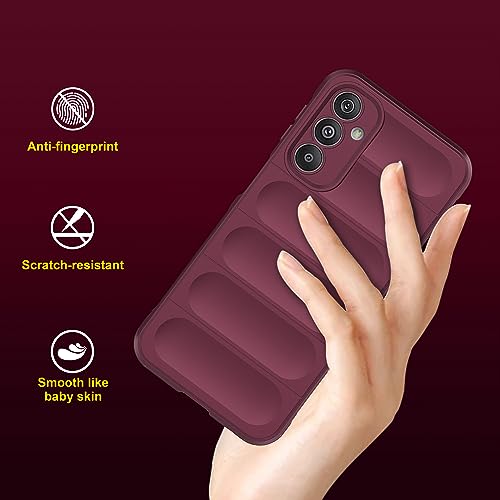 Image of amazon basics Back Case Cover for Samsung Galaxy A25 5G (Silicone Magic-Plum)