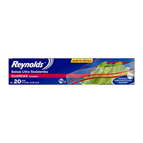Reynolds Storage Zipper Bags Large 20ct 27.9cm x 26.8cm