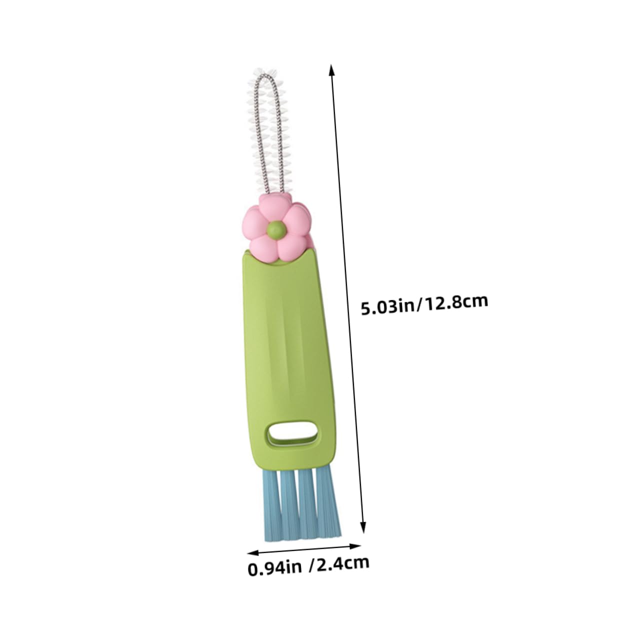 Alipis Cup Lid Cleaner 4-in-1 Bottle Cap Brush Household Lid Cleaning Brush Easy to Use for Glasses Milk Bottles Sports Bottles