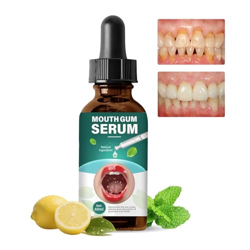 Gum Restore Drops - Gum Repair for Receding Gums Treatment Drops for Dry Mouth Stain Removal & Bad Breath Treatment for Adults Instant Fresh Breath-2.0 Fl Oz
