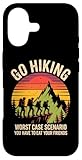 Go Hiking Worst Case Scenario Eat Your Friends Case for iPhone 17