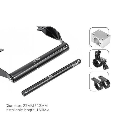 Support de guidon pour GPS moto afin de rouler en NMAX 155 2025 - 2