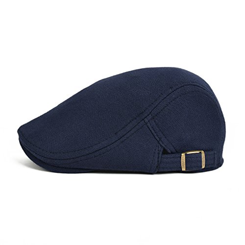 VOBOOM Men Newsboy Cap Cotton Flat Ivy Gatsby Driving Hat