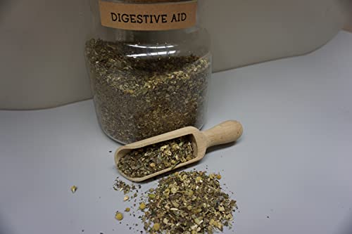 Yaupon Tea “Digestive Blend” - With Ginger Root, Chamomile, Fennel Seed, Licorice Root & Peppermint - 50 Cups (More If You Double Or Triple Steep) - 3.5 Oz (100 G) #TOP3