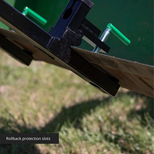 Titan Attachments 30" Light-Duty Clamp-On Pallet Forks Rate 1500 Lb Loader Or Skid Steer, Bucket Forks For Compact Tractor #TOP5