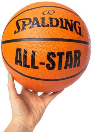 Outdoor Basketball, All-star Official Size Basketball Ball – Indoor Outdoor Basketball with Deep Grip Channels – Durable Basketball for Training, Practice, Adults & Teens