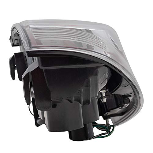 Brock Replacement Drivers Tail Light With Led Center Lens Compatible With 2005-2015 Tacoma Pickup Truck 8156004160 #TOP4