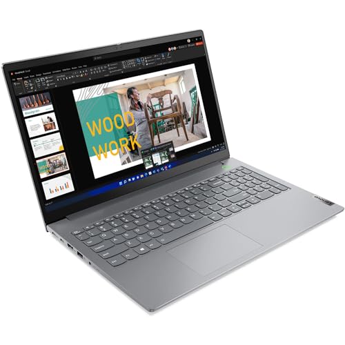 Image of Lenovo ThinkBook 15 Gen 4 Business Laptop | 15.6 inch FHD Anti-Glare | AMD 8-core Ryzen 7 5825U (>i7-1355U) | 16GB DDR4 512GB SSD | Fingerprint Type-C FHD 1080p Privacy Camera Win11Pro + HDMI Cable