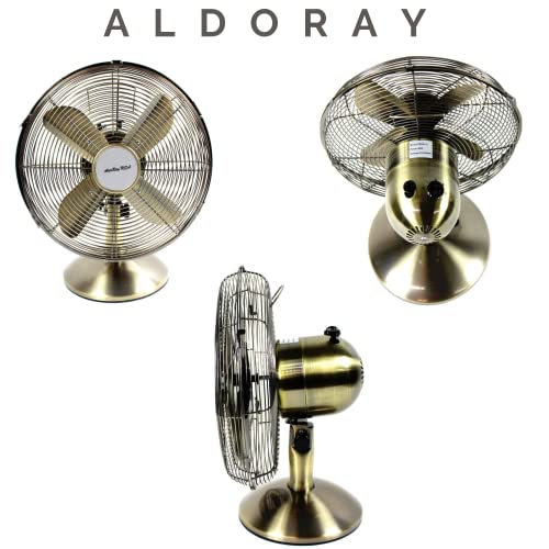 Aldoray 12 Inches Desk Fan (Bronze) #TOP7