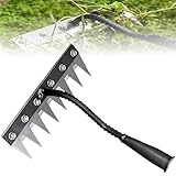 HOKITANS iron rake 2.0 iron rake for gardening and weeding