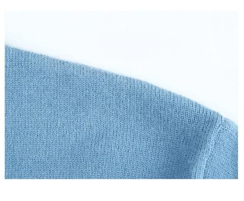 Men's V-Neck Knitted Pullover Bottoming Slim Fit Sweater Long-Sleeved Sweater2