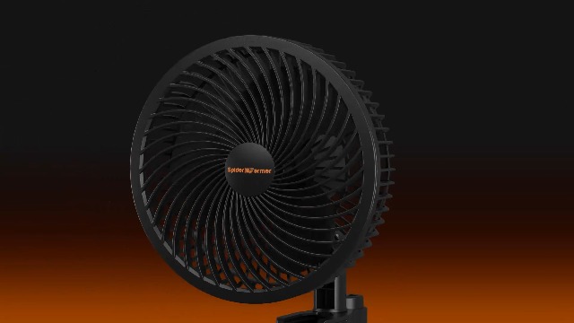 Spider Farmer 最新 ECモーター壁掛け扇風機 Amazon.com: Spider Farmer New Grow Tent Clip Fan 6