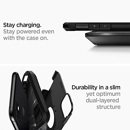 Spigen Tough Armor case compatible with iPhone 11 2019 - Black