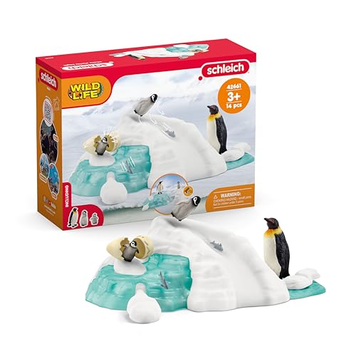 Schleich WILD Life | Pinguin-FamilienspaĂź 42661 | ab 3 Jahren | 14 Teile