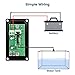 briidea RV Tank Sensor Monitor Panel, RV Water Tank Level Monitor with LED Indicator, Allow You to Replenish The Water Tank in Time, Powered by 7-32V DC, Ideal for RV Motorhome Caravan