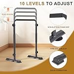 BARWING Dip Bars Dip Station with Adjustable Ultra-Stable Settings And Non-Slip Feet Dip Stand for Home Stabilizer Parallette Push Up Stand 2025 New Version - Image 3