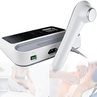 DOZPAL Apparecchio per Fisioterapia terapeutica Macchina ad ultrasuoni, Ginocchia Spalle Braccia lombari Collo Dispositivo per Massaggio ad ultrasuoni per alleviare Il Dolore del Corpo