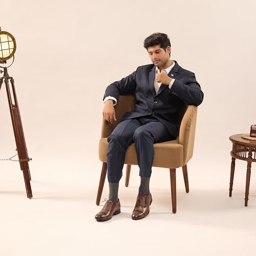Image of Metro Men's Formal Stylish Oxford Lace-up Shoes