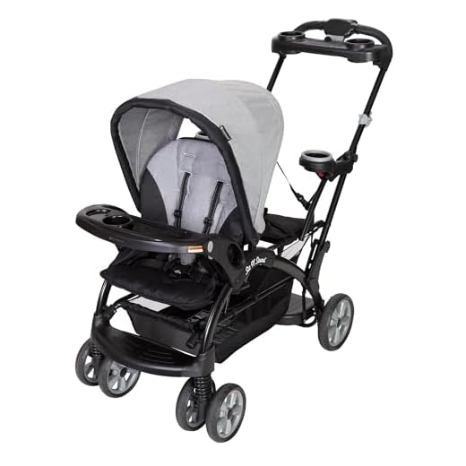 Baby Trend Sit n Stand Ultra Stroller, Morning Mist