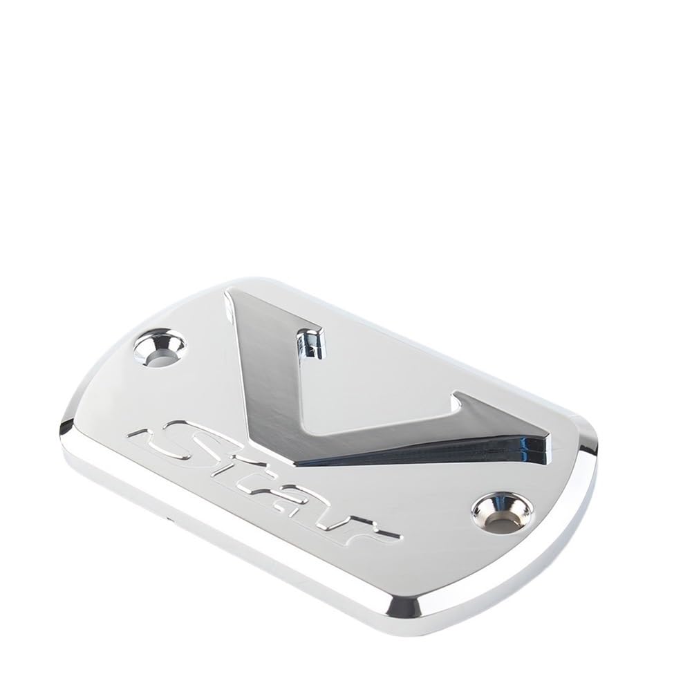 Tapón depósito líquido Frenos Tapa de depósito de líquido de Frenos Delantero de Motocicleta, Tapa de depósito para Y&amaha V Star XVS 650/950/1100/1300