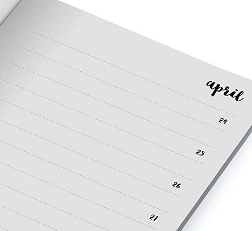 Dékokind® Tagebuch-Kalender: One Line A Day • Ca. A4-Format, Notizseiten & Zitate für jeden Monat • Kalenderbuch, Tagesplaner - Image 4
