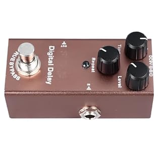 COMPACT DESIGN: Lightweight and portable effect pedal that easily fits into guitar bags or pedalboards, for both practice sessions and live performances TONE CONTROL: Features precise adjustment knobs for volume and distortion levels, allowing musici...