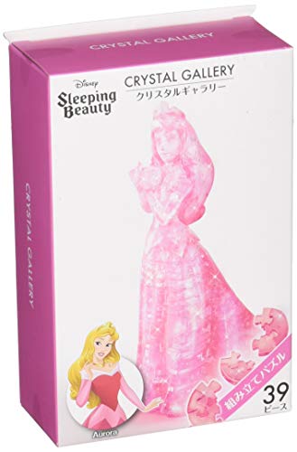Hanayama 39 Piece 3D Jigsaw Puzzle Crystal Gallery Sleeping Beauty Princess Aurora