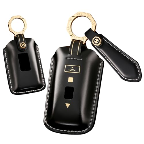 Coque de clé Rolls-Royce Cullinan en Alcantara véritable et daim chic