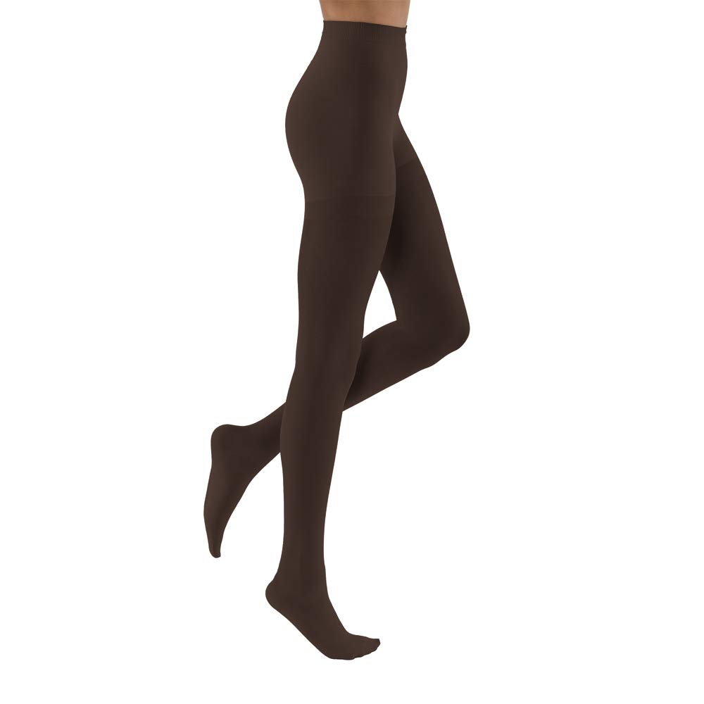 BSN Medical 119697 Jobst Ultra Sheer Compression Stocking with Closed Toe, Waist High, Medium, 20 mm - 30 mm HG Size, Espresso
