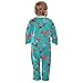 Emelivor Rooster Dots Colorful Unisex Baby Newborn One-Piece Pajamas Footie Long Sleeve Romper Pjs for Girl Boy Kids