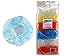 6-Pack Reusable Disposable Elastic Shower Caps - Full-Size Adult